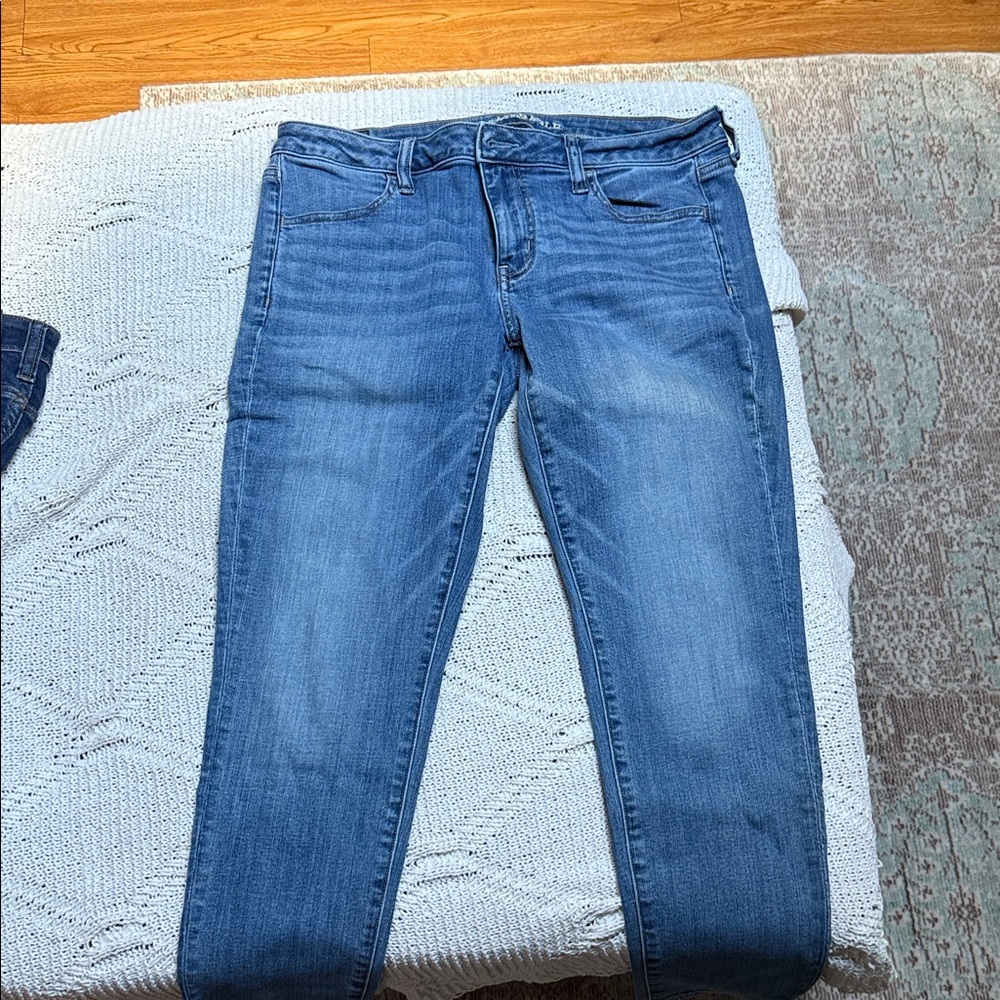 American Eagle Outfitters Blue Skinny Jeans